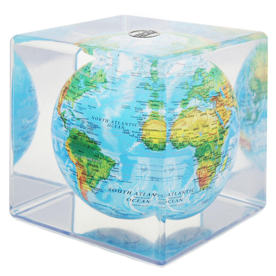  MOVA Globe Blue Relief Map 4.5 : Toys & Games